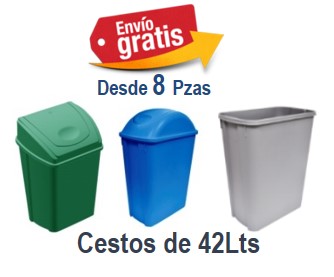 Bote de basura Sablon 42lts